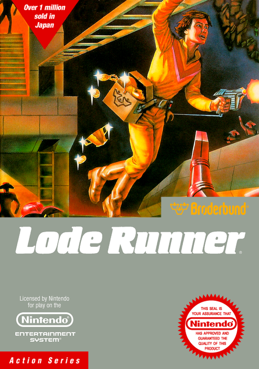 Lode Runner (USA) box art